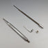 1964 British Vintage Yard O' Red Sterling Silver Hexagonal Pencil in Case
